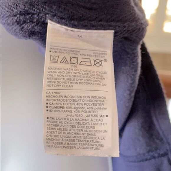 OLD NAVY Graphic Pullover Hoodie Size M - Picture 5 of 7
